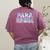 Paraprofessional Groovy Back To School Cute Teachers Women Women's Comfort Colors T-Shirt Back Print Berry