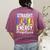 Paraprofessional Straight Outta Energy Teacher Life For Men Women Women's Comfort Colors T-Shirt Back Print Berry