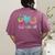 Peace Love Art Painting Palette Art Teacher Women's Comfort Colors T-Shirt Back Print Berry Peace Love Art Painting Palette Art Teacher Women's Comfort Colors T-Shirt Back Print Berry