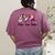 Peace Love Books Librarian Teacher Life Book Library Tie Dye Women's Comfort Colors T-Shirt Back Print Berry