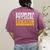 Physical Education Best Part Of The Day Phys Ed Teacher Women's Comfort Colors T-Shirt Back Print Berry