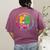 Physical Education PE Instructor Coach Teacher Gym Women's Comfort Colors T-Shirt Back Print Berry Physical Education PE Instructor Coach Teacher Gym Women's Comfort Colors T-Shirt Back Print Berry