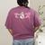Pink Ghost Teach Halloween Teacher In Spooky Season Women's Comfort Colors T-Shirt Back Print Berry Pink Ghost Teach Halloween Teacher In Spooky Season Women's Comfort Colors T-Shirt Back Print Berry