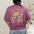 Play Is Learning Teacher First Day Of School Back To School Women's Comfort Colors T-Shirt Back Print Berry