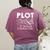 Plot It Builds Character Book Reading Teacher Women's Comfort Colors T-Shirt Back Print Berry Plot It Builds Character Book Reading Teacher Women's Comfort Colors T-Shirt Back Print Berry