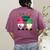 Poly-Gnome-Ials Algebra Teacher Calcul Teacher Women's Comfort Colors T-Shirt Back Print Berry