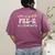 Pre-K Back To School Teachers Kids 1st Day Of School Women's Comfort Colors T-Shirt Back Print Berry Pre-K Back To School Teachers Kids 1st Day Of School Women's Comfort Colors T-Shirt Back Print Berry