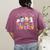 Pre-K Boo Crew Ghost Halloween Teacher Student Women's Comfort Colors T-Shirt Back Print Berry Pre-K Boo Crew Ghost Halloween Teacher Student Women's Comfort Colors T-Shirt Back Print Berry