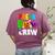 Pre K Boo Crew Halloween Costume Teachers Kids Women's Comfort Colors T-Shirt Back Print Berry Pre K Boo Crew Halloween Costume Teachers Kids Women's Comfort Colors T-Shirt Back Print Berry