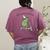 Pre K Grade Teacher Frog Back To School Preschool Women's Comfort Colors T-Shirt Back Print Berry Pre K Grade Teacher Frog Back To School Preschool Women's Comfort Colors T-Shirt Back Print Berry