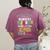 Pre-K Life Preschool Teacher Tees Men Women T-Shirt Women's Comfort Colors T-Shirt Back Print Berry