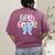 Preppy Fifth Grade Teacher Blue Floral Coquette Pencil Bow Women's Comfort Colors T-Shirt Back Print Berry Preppy Fifth Grade Teacher Blue Floral Coquette Pencil Bow Women's Comfort Colors T-Shirt Back Print Berry