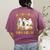 Preschool Boo Crew Halloween Teacher Ghost Costume Matching Women's Comfort Colors T-Shirt Back Print Berry
