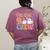 Preschool Boo Crew Preschool Teacher Student Halloween Women's Comfort Colors T-Shirt Back Print Berry Preschool Boo Crew Preschool Teacher Student Halloween Women's Comfort Colors T-Shirt Back Print Berry