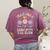 Preschool Teacher Appreciation Team Pre-K Grow With The Flow Women's Comfort Colors T-Shirt Back Print Berry