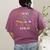 Preschool Teacher Short Pre-K Teacher Women's Comfort Colors T-Shirt Back Print Berry