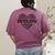 Principal Heart Life School Principal Teacher Appreciation Women's Comfort Colors T-Shirt Back Print Berry