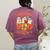 Principal Teacher Boo Crew Halloween Spooky Costume Women's Comfort Colors T-Shirt Back Print Berry Principal Teacher Boo Crew Halloween Spooky Costume Women's Comfort Colors T-Shirt Back Print Berry