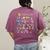 Problem Solver Math Alphabet ABC Teacher Students Women's Comfort Colors T-Shirt Back Print Berry