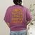 Pumpkin ABC Halloween Alphabet Costume School Teacher Kids Women's Comfort Colors T-Shirt Back Print Berry