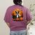 Pumpkin Boston Terrier Costume On Boston Terrier Halloween Women's Comfort Colors T-Shirt Back Print Berry