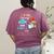 If You Can Read This Thank A Teacher Women's Comfort Colors T-Shirt Back Print Berry