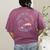 Take Reading English Teacher Library Alien Space T-S Tie Dye Women's Comfort Colors T-Shirt Back Print Berry
