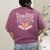 Reading Intervention Teacher Women's Comfort Colors T-Shirt Back Print Berry
