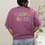 READING ROCKS English Teacher ELA ABCD Read Star Kinder Women's Comfort Colors T-Shirt Back Print Berry