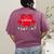 Red Ribbon Week Awareness For Students And Teachers Men Women Girls Kids Women's Comfort Colors T-Shirt Back Print Berry