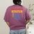 Relationship Status Single Married Hot Teacher Women's Comfort Colors T-Shirt Back Print Berry