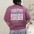 Resource Teacher Tshirt Men Women Women's Comfort Colors T-Shirt Back Print Berry
