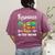Resource Team Cactus Crew Resource Teacher Squad Women's Comfort Colors T-Shirt Back Print Berry