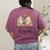 Retired 2025 A New Chapter Begins Retirement Teacher Book Women's Comfort Colors T-Shirt Back Print Berry
