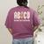 Retro Abcd Teacher Novelty Back To School Teacher Women's Comfort Colors T-Shirt Back Print Berry Retro Abcd Teacher Novelty Back To School Teacher Women's Comfort Colors T-Shirt Back Print Berry