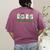 Retro Christmas Snowman FCS Teacher Family Consumer Science Women's Comfort Colors T-Shirt Back Print Berry Retro Christmas Snowman FCS Teacher Family Consumer Science Women's Comfort Colors T-Shirt Back Print Berry