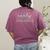 Retro Early Intervention Teacher Intervention Specialist Women's Comfort Colors T-Shirt Back Print Berry