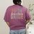 Retro Fifth Grade Dream Team Groovy Teacher Back To School Men Women Girls Kids Women's Comfort Colors T-Shirt Back Print Berry