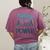 Retro Groovy Teaching Is My Super Power Teacher's Present Men Women Women's Comfort Colors T-Shirt Back Print Berry Retro Groovy Teaching Is My Super Power Teacher's Present Men Women Women's Comfort Colors T-Shirt Back Print Berry