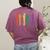 Retro Be Kind ASL Deaf Teacher Sign Language Gay Pride Women's Comfort Colors T-Shirt Back Print Berry Retro Be Kind ASL Deaf Teacher Sign Language Gay Pride Women's Comfort Colors T-Shirt Back Print Berry