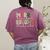 Retro Merry Teacher Bright Students Christmas Teacher Women's Comfort Colors T-Shirt Back Print Berry Retro Merry Teacher Bright Students Christmas Teacher Women's Comfort Colors T-Shirt Back Print Berry
