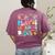 Retro Play Is Learning Kindergarten Teacher Team Women Women's Comfort Colors T-Shirt Back Print Berry Retro Play Is Learning Kindergarten Teacher Team Women Women's Comfort Colors T-Shirt Back Print Berry