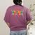 Retro Preschool Cute Dinosaur Preschool Teacher Kids Boys Women's Comfort Colors T-Shirt Back Print Berry Retro Preschool Cute Dinosaur Preschool Teacher Kids Boys Women's Comfort Colors T-Shirt Back Print Berry