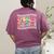 Retro Special Education Squad Groovy Dream Team SPED Teacher Women's Comfort Colors T-Shirt Back Print Berry Retro Special Education Squad Groovy Dream Team SPED Teacher Women's Comfort Colors T-Shirt Back Print Berry