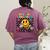 Retro Special Education Squad Groovy Dream Team Teacher Women's Comfort Colors T-Shirt Back Print Berry