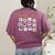 Retro Trick Or Treat Halloween Special Education Teacher Women's Comfort Colors T-Shirt Back Print Berry
