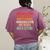 Riddle Wordplay Joke For Grammar Nerds And Teachers Women's Comfort Colors T-Shirt Back Print Berry