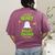 Scary Ballet Teacher Costume Halloween Lazy Easy Women's Comfort Colors T-Shirt Back Print Berry