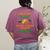My Scary Social Studies Teacher Costume Halloween Men Women Women's Comfort Colors T-Shirt Back Print Berry
