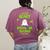 Scary Special Education Ed Teacher Costume Halloween Easy Women's Comfort Colors T-Shirt Back Print Berry